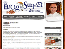 Tablet Screenshot of blog.suquetdelalmirall.com